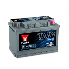 bateria 70ah 760a start stop YUASA